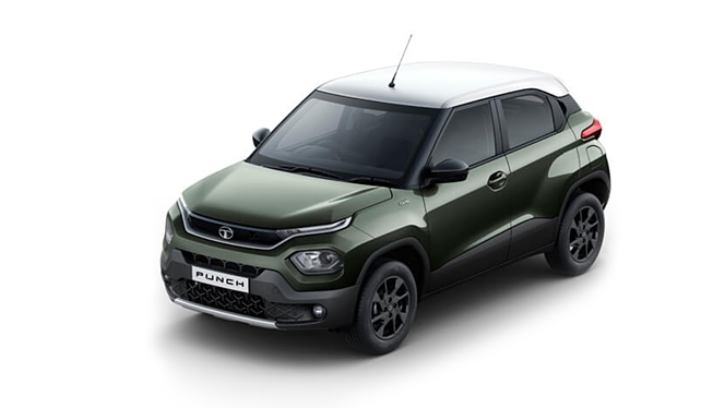 Foliage Green With White Roof