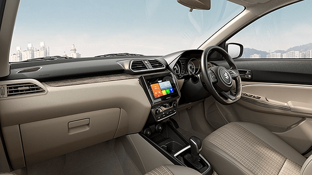 Maruti Suzuki Dzire Dashboard