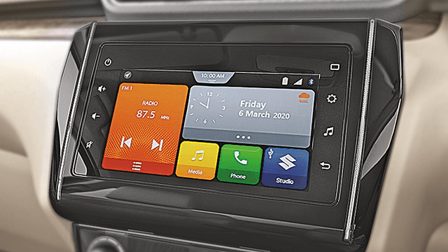 Maruti Suzuki Dzire Infotainment System