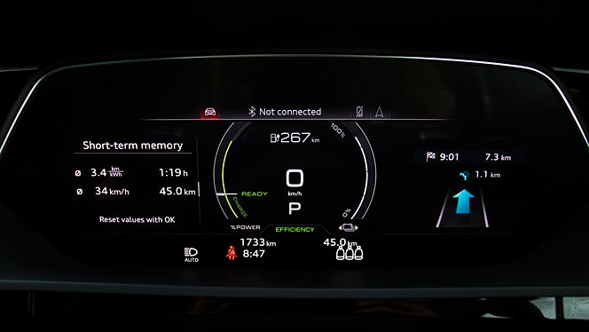 Audi e-tron Instrument Cluster