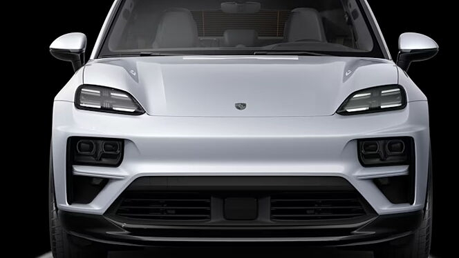 Porsche Macan Turbo EV Front View