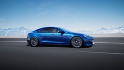 Tesla Model S Right Side View