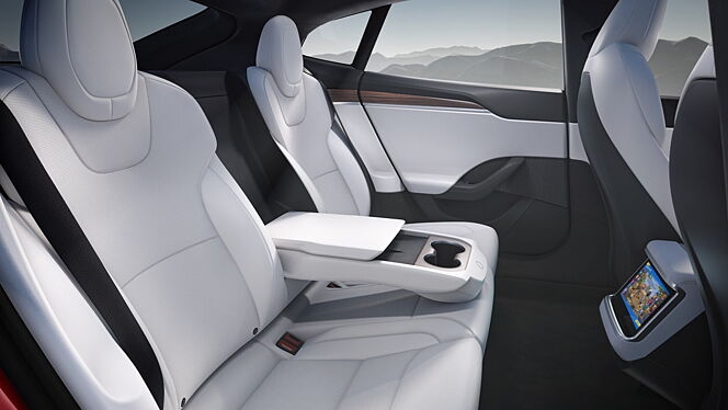 Tesla Model S Rear Cup Holders