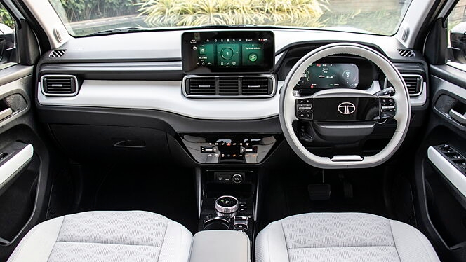 Tata Punch EV Dashboard