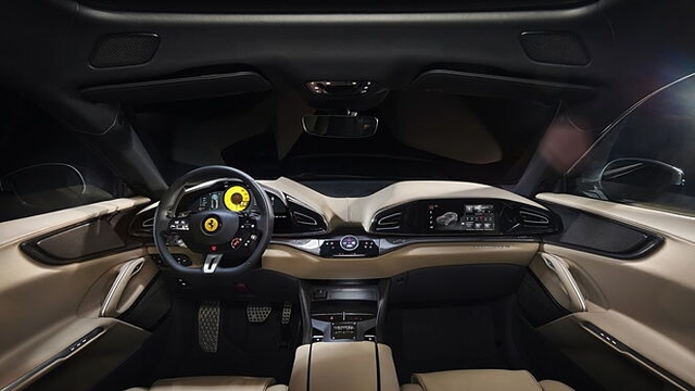 Ferrari Purosangue SUV Dashboard