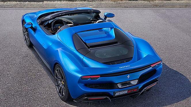 Ferrari 296 GTS Rear View