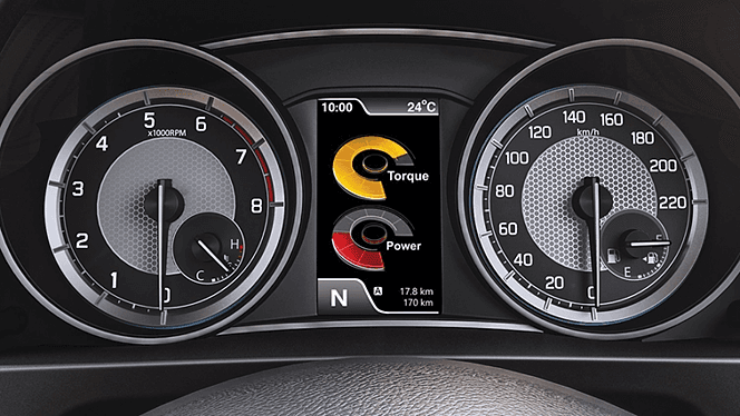 Maruti Suzuki Dzire Instrument Cluster