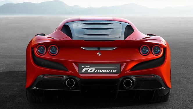 Ferrari F8 Tributo Rear View