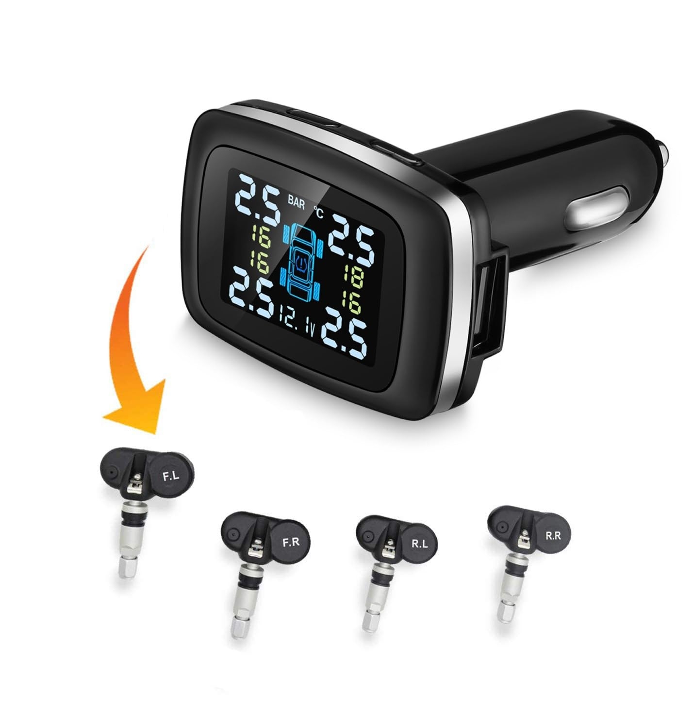 Tyre pressure monitoring system (TPMS)