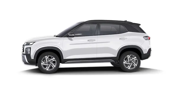 Atlas White with abyss black roof