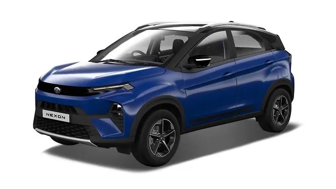Royal Blue with Black roof