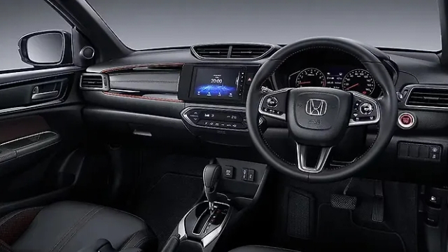 Honda WR-V Dashboard