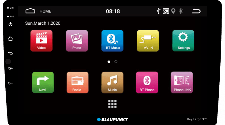 Blaupunkt-Key Largo 980-9"(22.73CM)