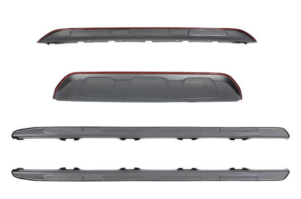 Maruti Suzuki Fronx Exterior Styling Kit - Grey + Red