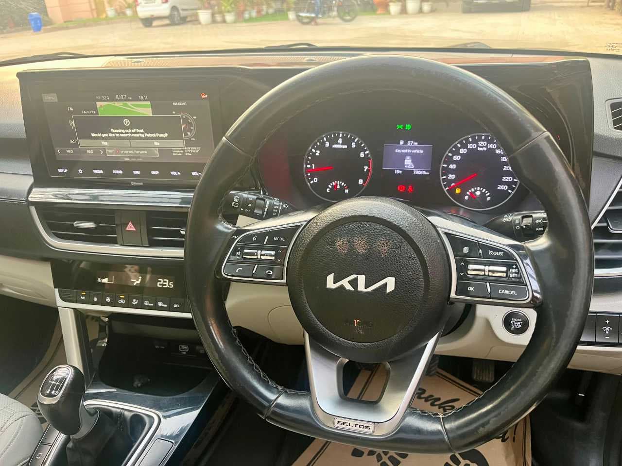 INTERIOR image for Kia SELTOS G1.5 6MT HTX