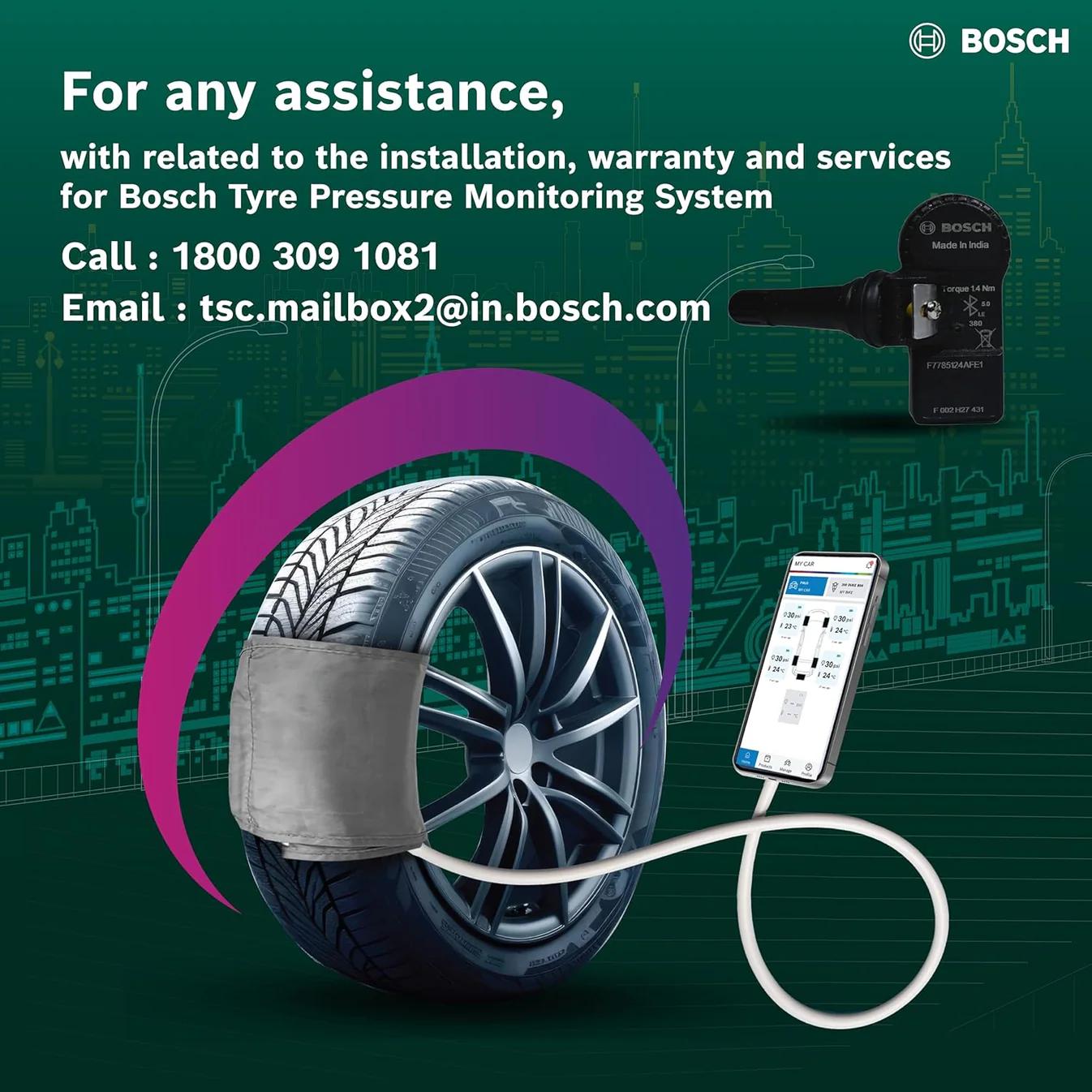 Tyre pressure monitoring system (TPMS)