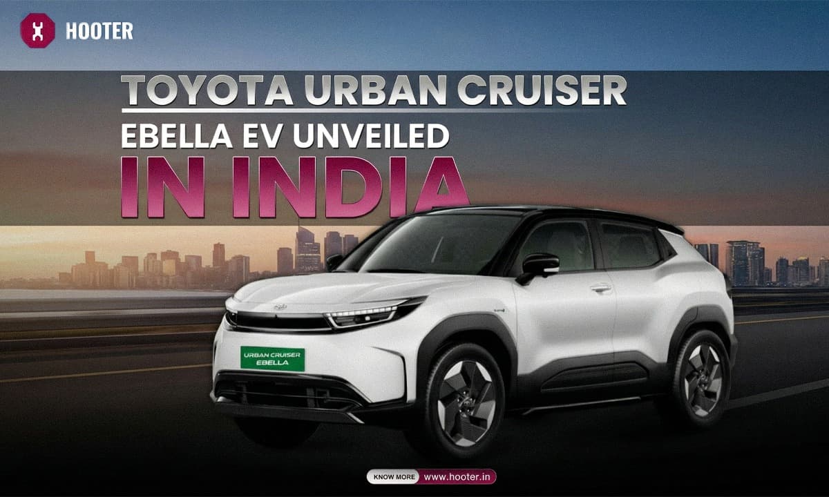 Toyota Urban Cruiser Ebella EV Unveiled In India
